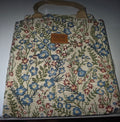 Blue floral purse
