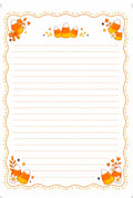 Candy Corn Notepad