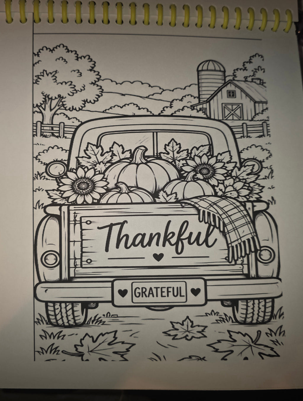 Gather & Give Thanks Coloring Book