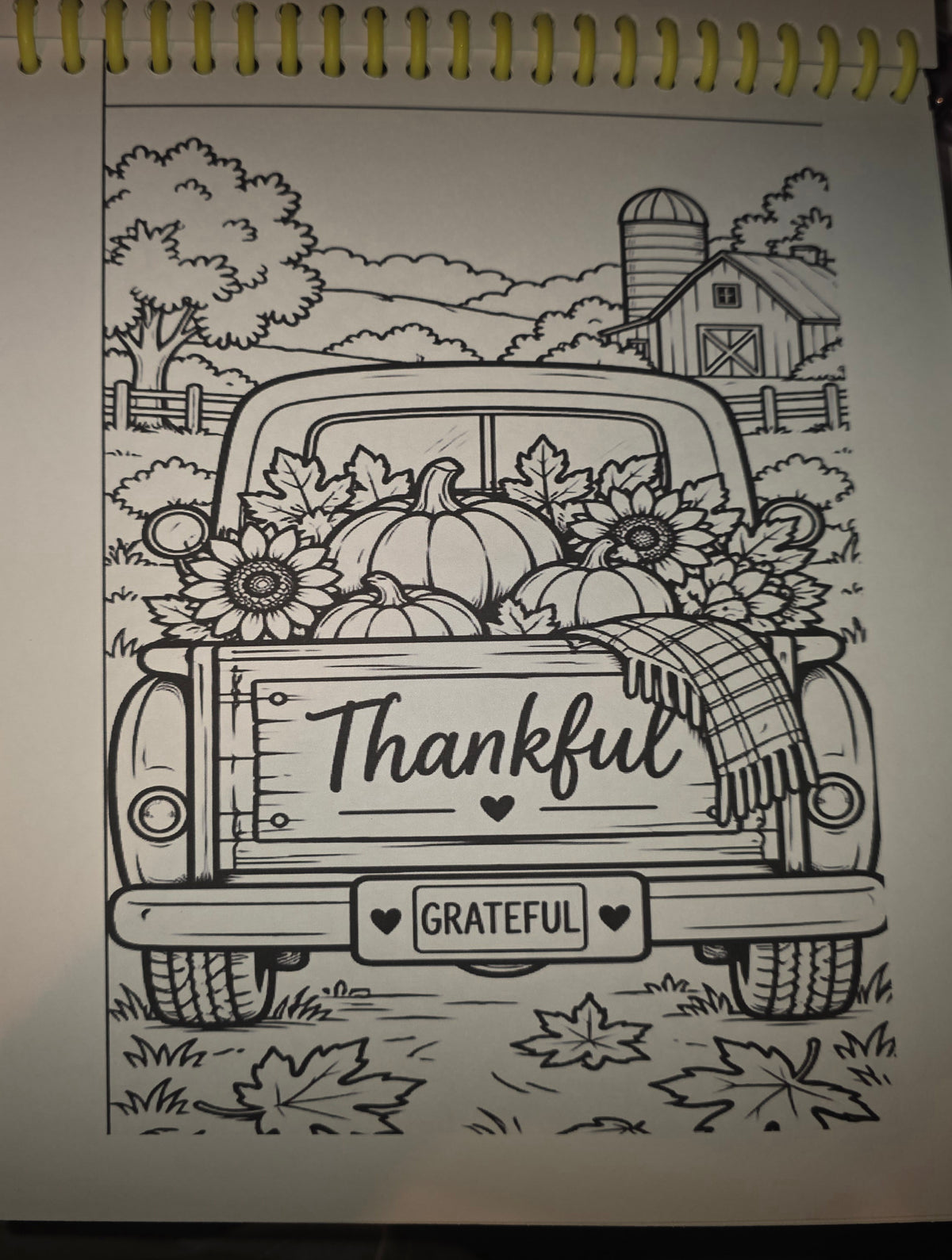 Gather & Give Thanks Coloring Book