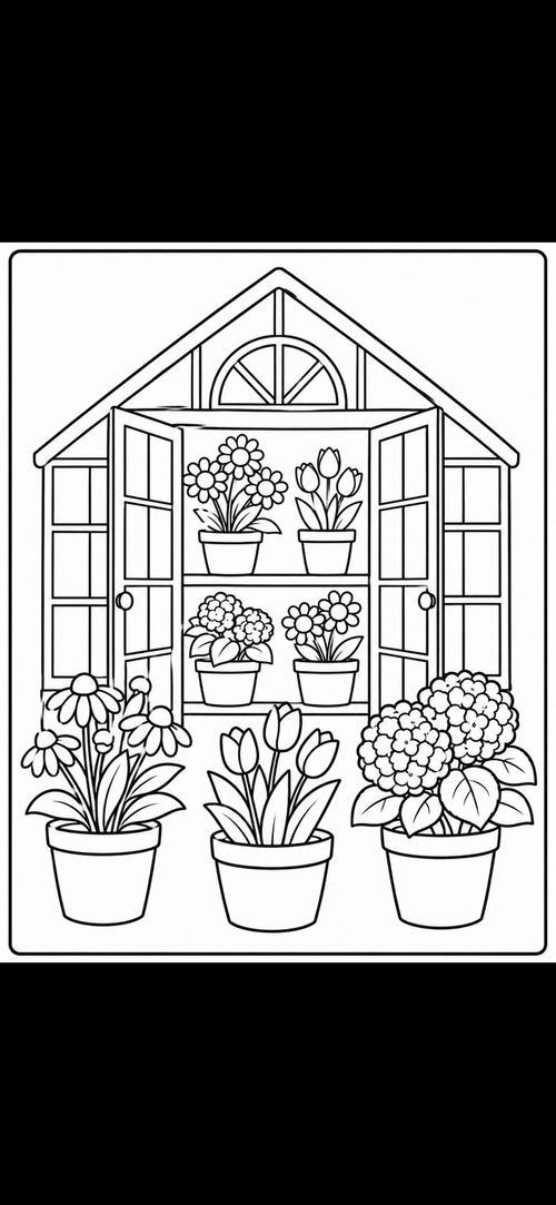 Bloom & Breathe coloring book.