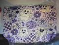 Purple Ghost Halloween Party Tote