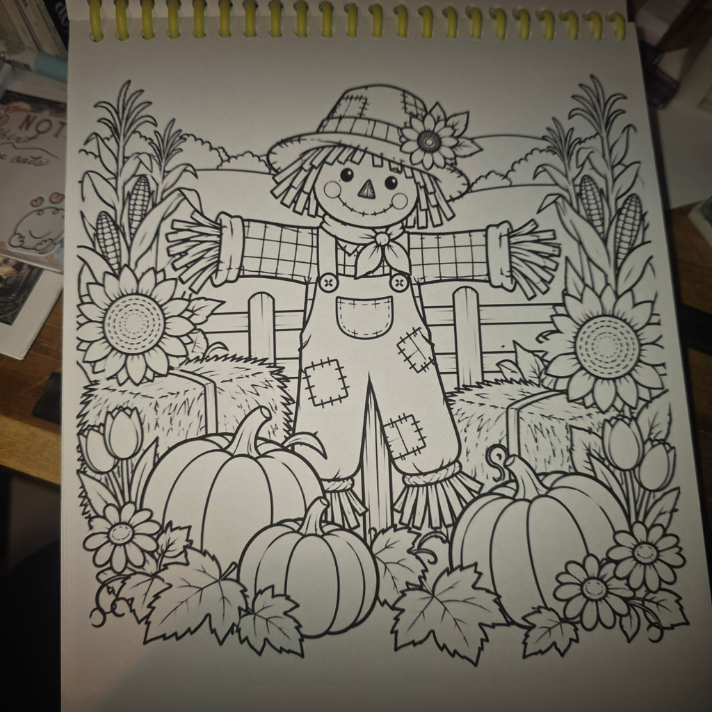 Gather & Give Thanks Coloring Book