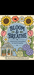 Bloom & Breathe coloring book.