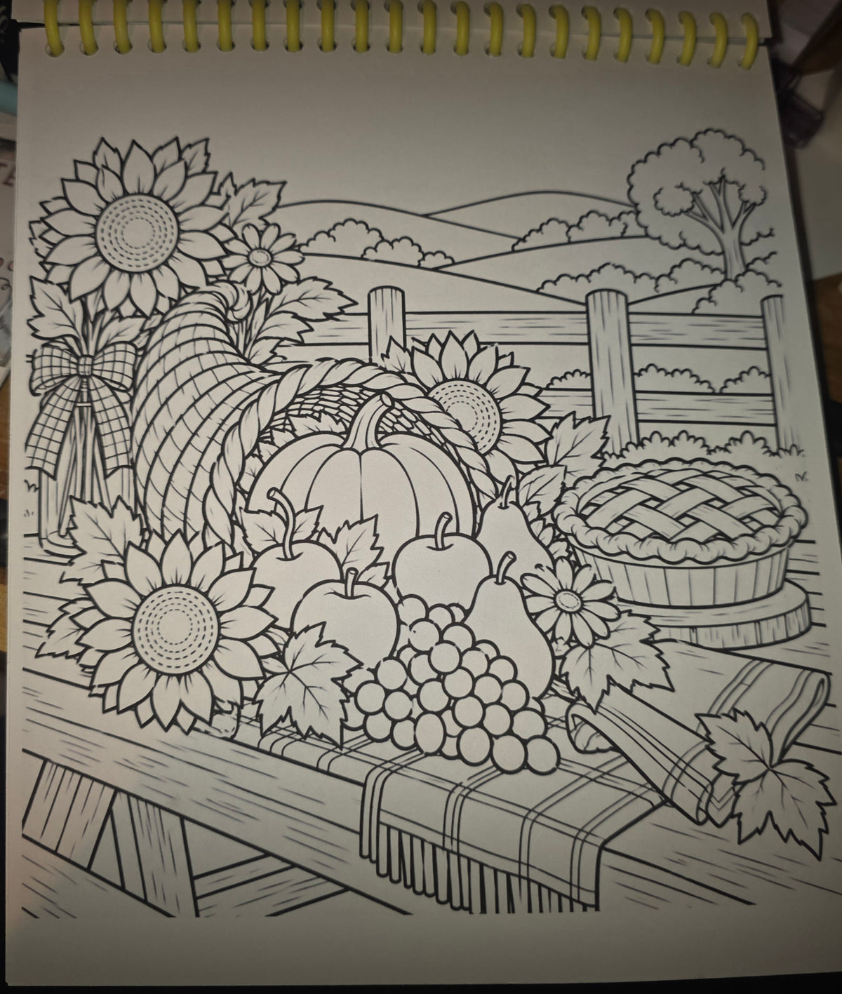 Gather & Give Thanks Coloring Book