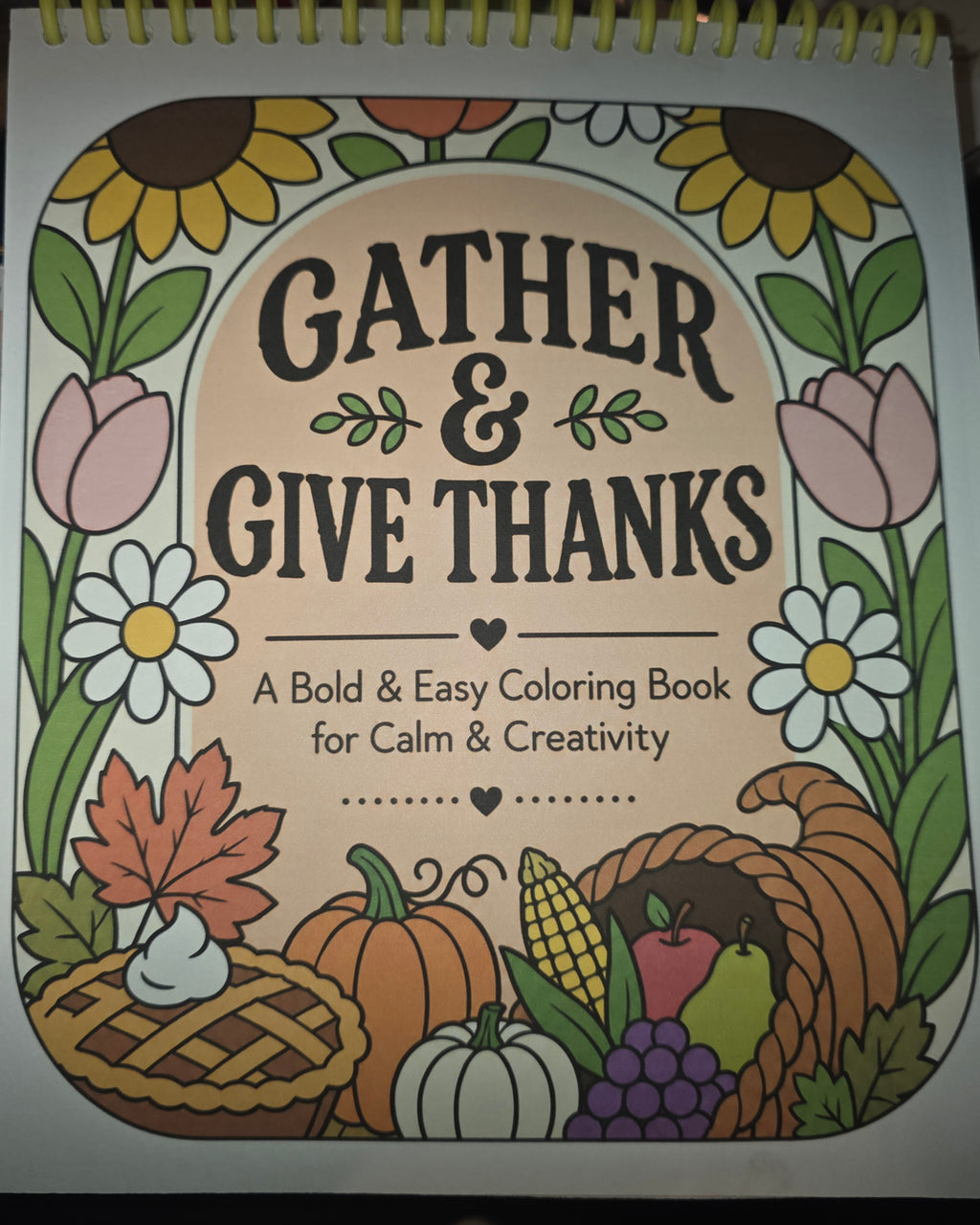 Gather & Give Thanks Coloring Book