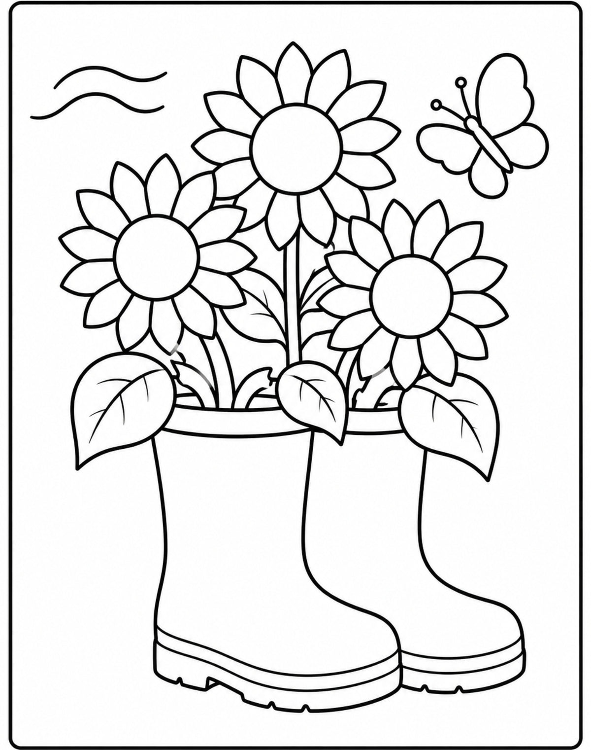 Bloom & Breathe coloring book.