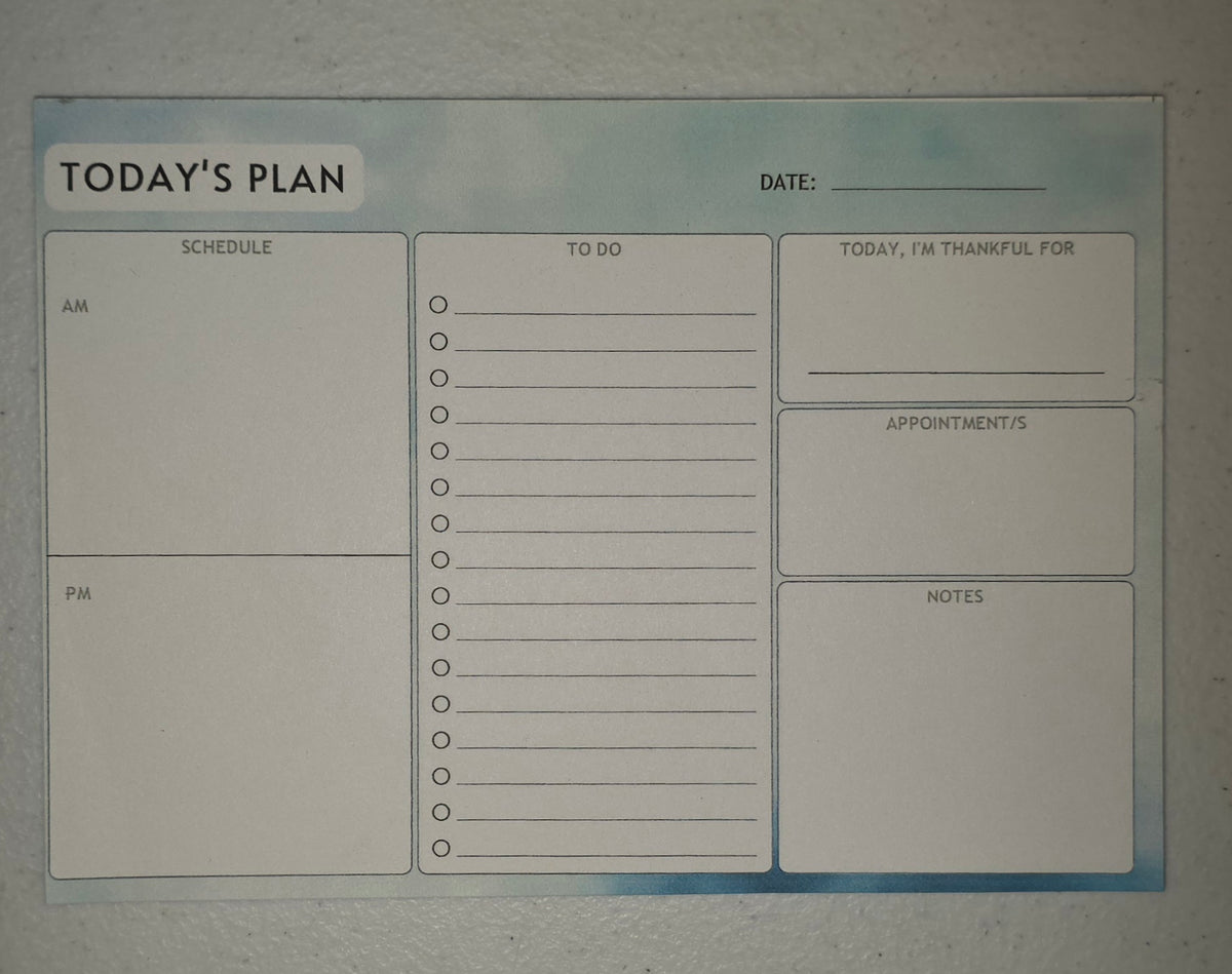 Today's Plan Pad