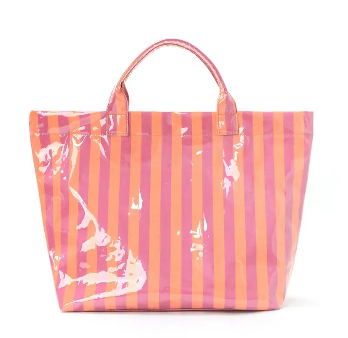 Pink And Orange Verticle Stripe