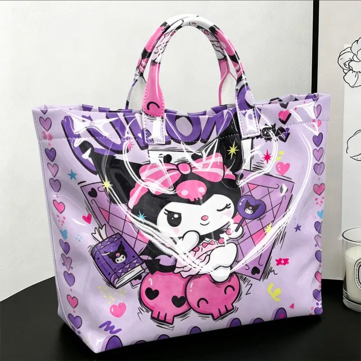 Purple and pink Kuromi